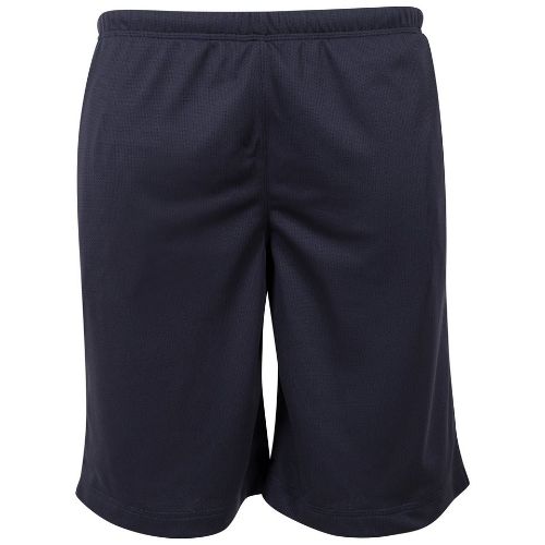Build Your Brand Mesh Shorts Navy